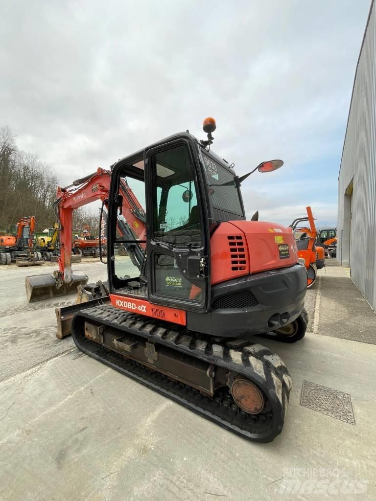 Kubota KX 080-4 Midigrävmaskiner 7t - 12t