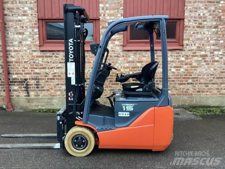 Toyota 8FBE15T Elmotviktstruckar