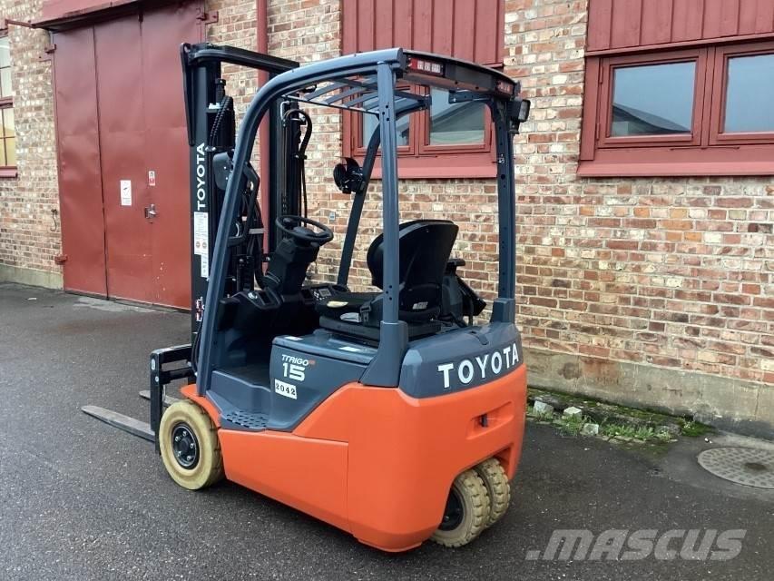 Toyota 8FBE15T Elmotviktstruckar