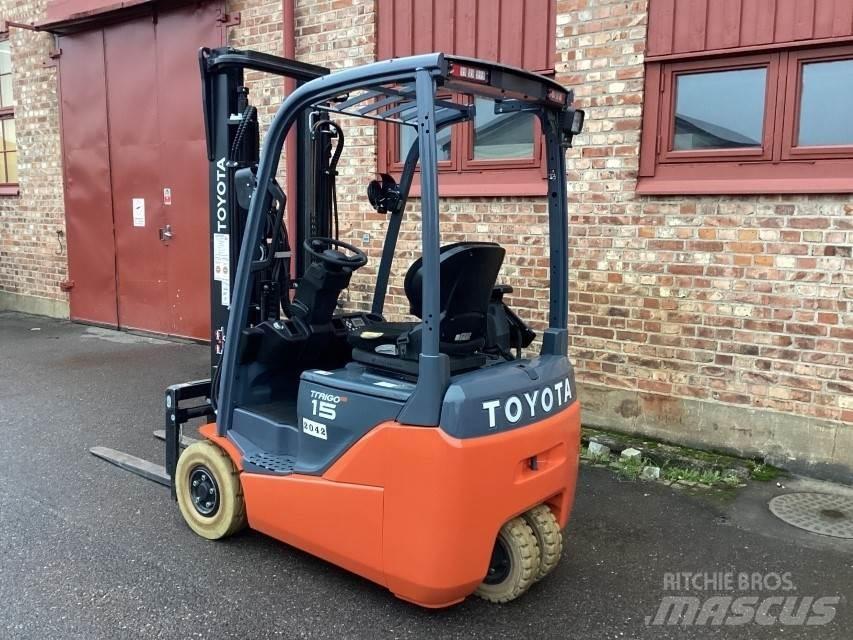 Toyota 8FBE15T Elmotviktstruckar