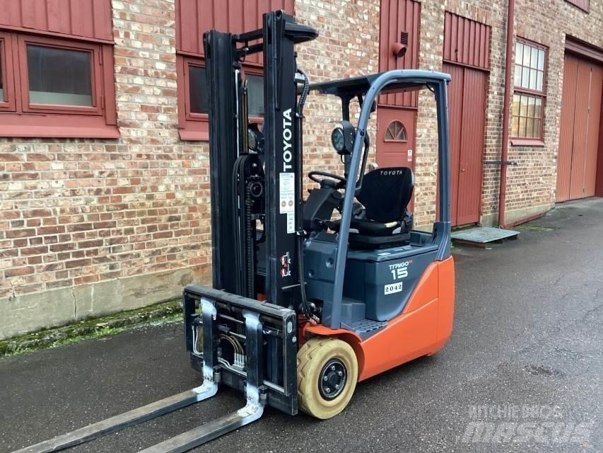 Toyota 8FBE15T Elmotviktstruckar