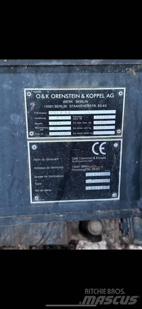 O&K MH 4 PMS Hjulgrävare