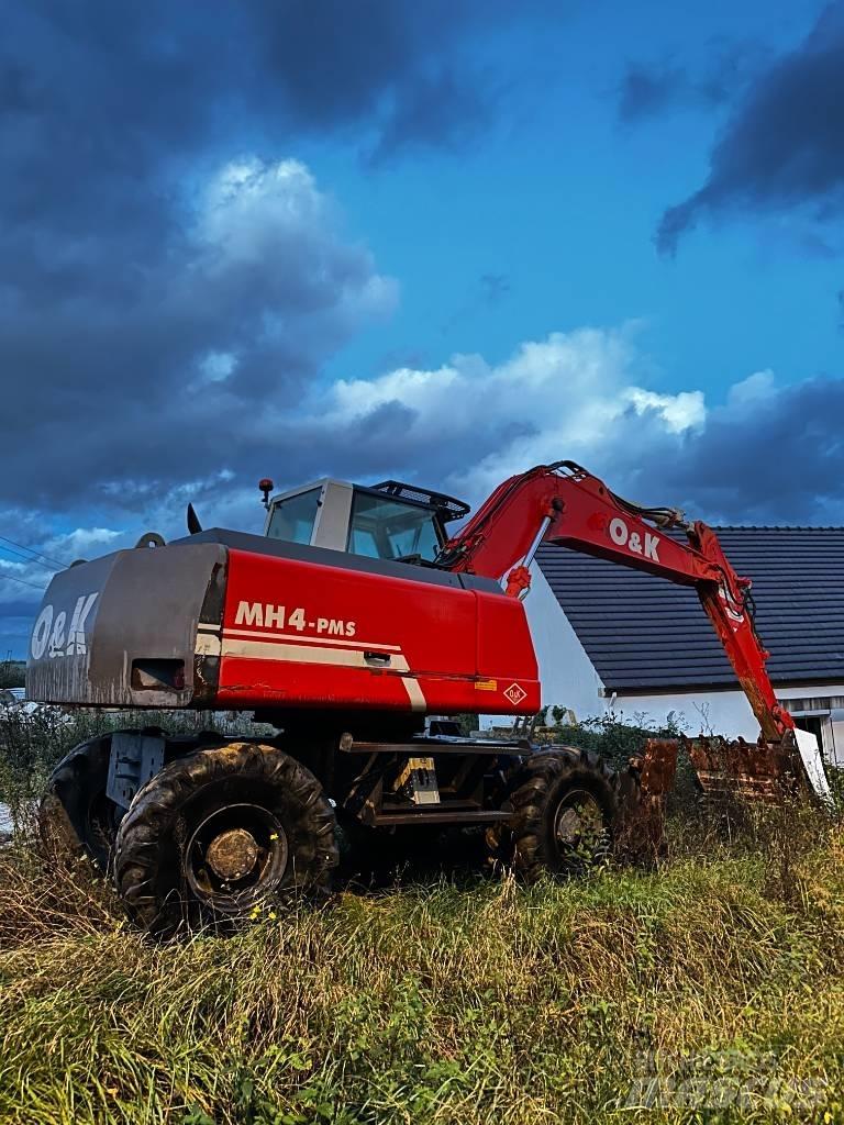 O&K MH 4 PMS Hjulgrävare