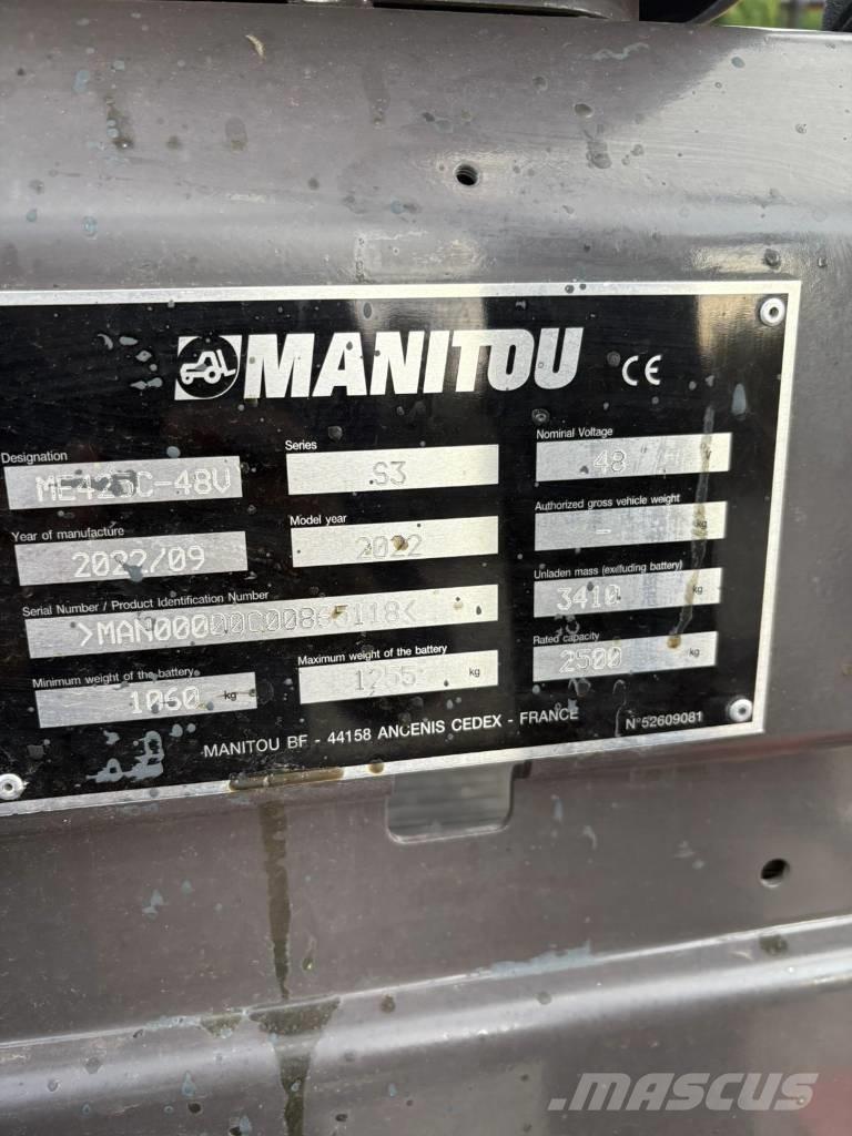 Manitou ME425 Elmotviktstruckar