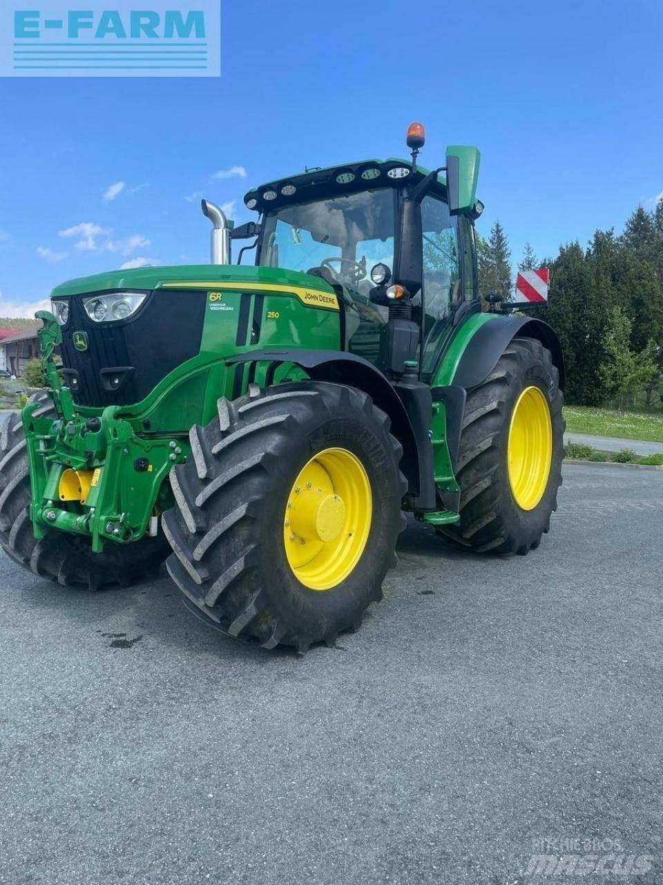 John Deere 6r250 Traktorer