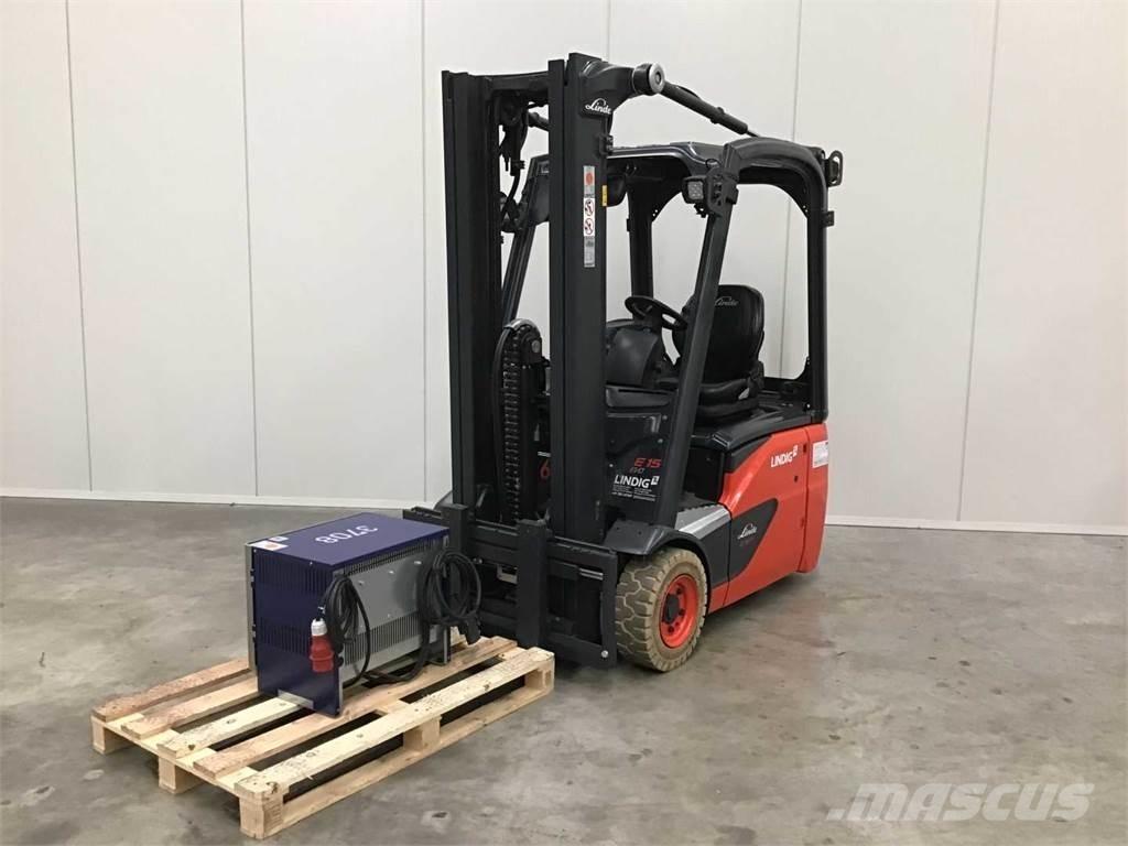 Linde E15 Elmotviktstruckar