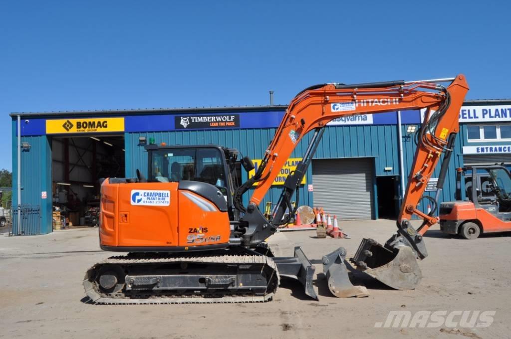 Hitachi ZX 95 USBR-7 Midigrävmaskiner 7t - 12t