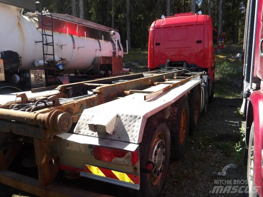 Scania R730 10x4 Lastväxlare med kabellift
