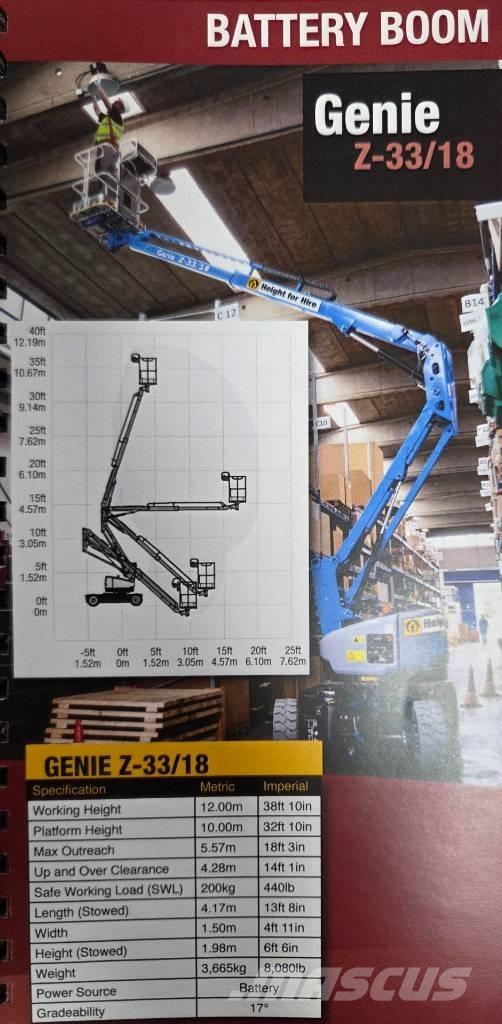 Genie Z 33/18 Bomliftar