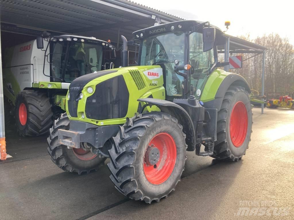CLAAS Axion 830 CIS Traktorer