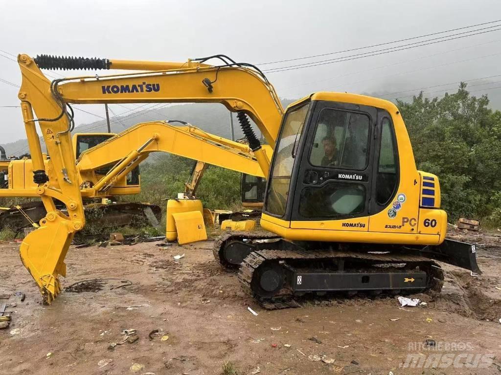 Komatsu PC 60 Minigrävare < 7t