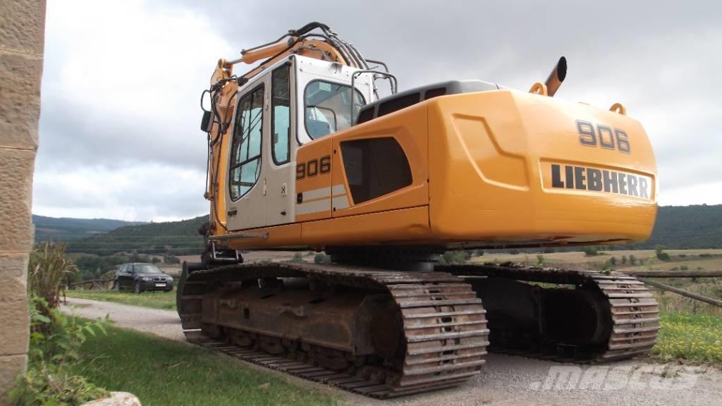 Liebherr R 906 LC Bandgrävare