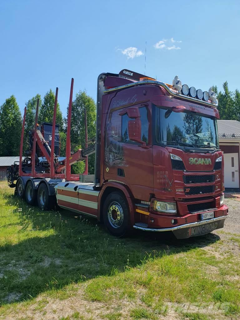 Scania R 650 Timmerbilar