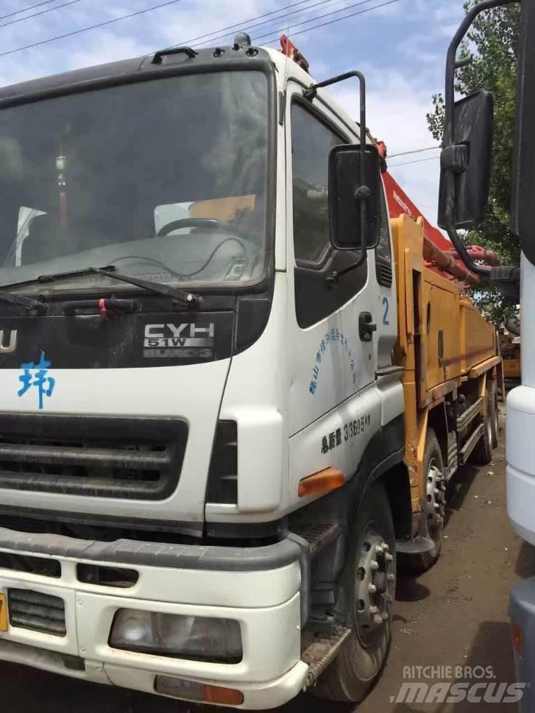 Putzmeister 46m Lastbilar med betongpump