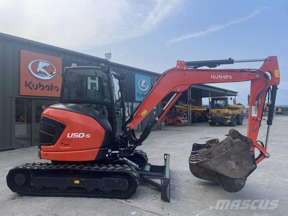 Kubota U 50-5 Minigrävare < 7t