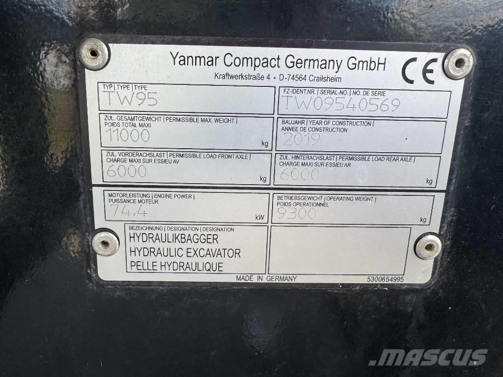 Yanmar / Schaeff TW95 Hjulgrävare
