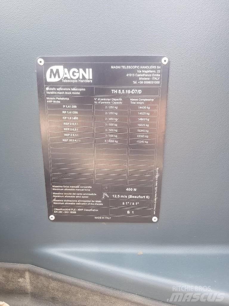 Magni TH 5.5 19 P Teleskoplastare