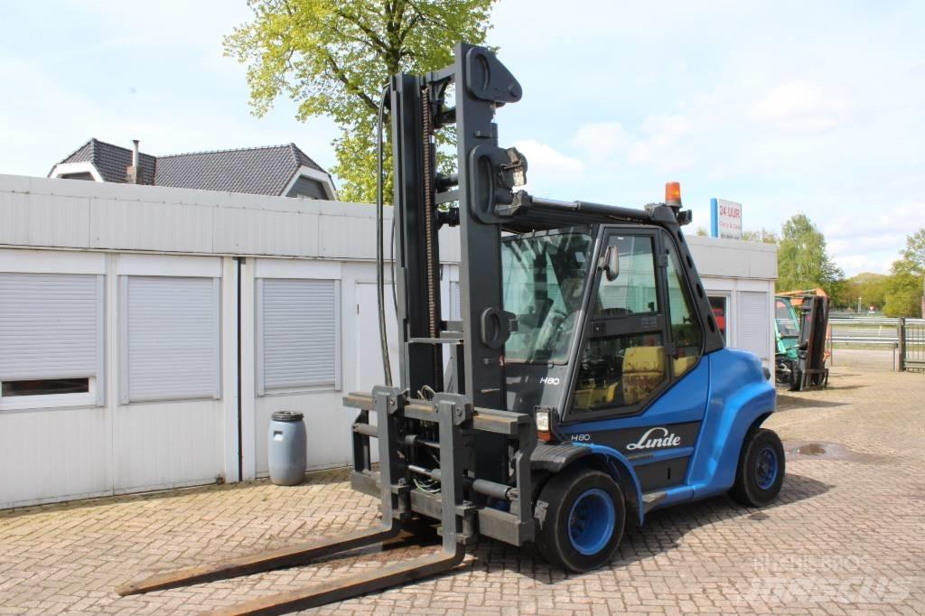 Linde H80-900 Dieselmotviktstruckar