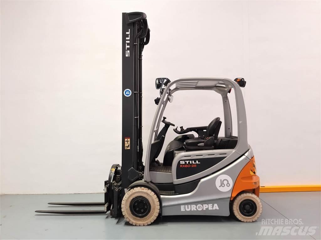 Still RX60 25 Elmotviktstruckar