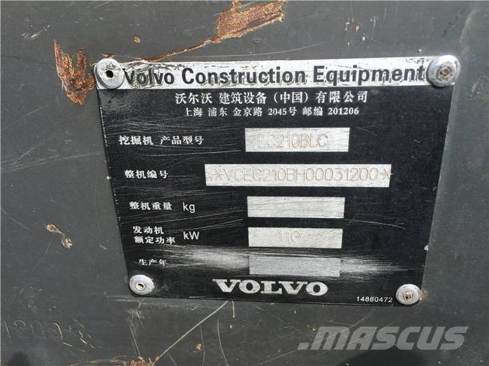 Volvo EC 210 B LC Bandgrävare