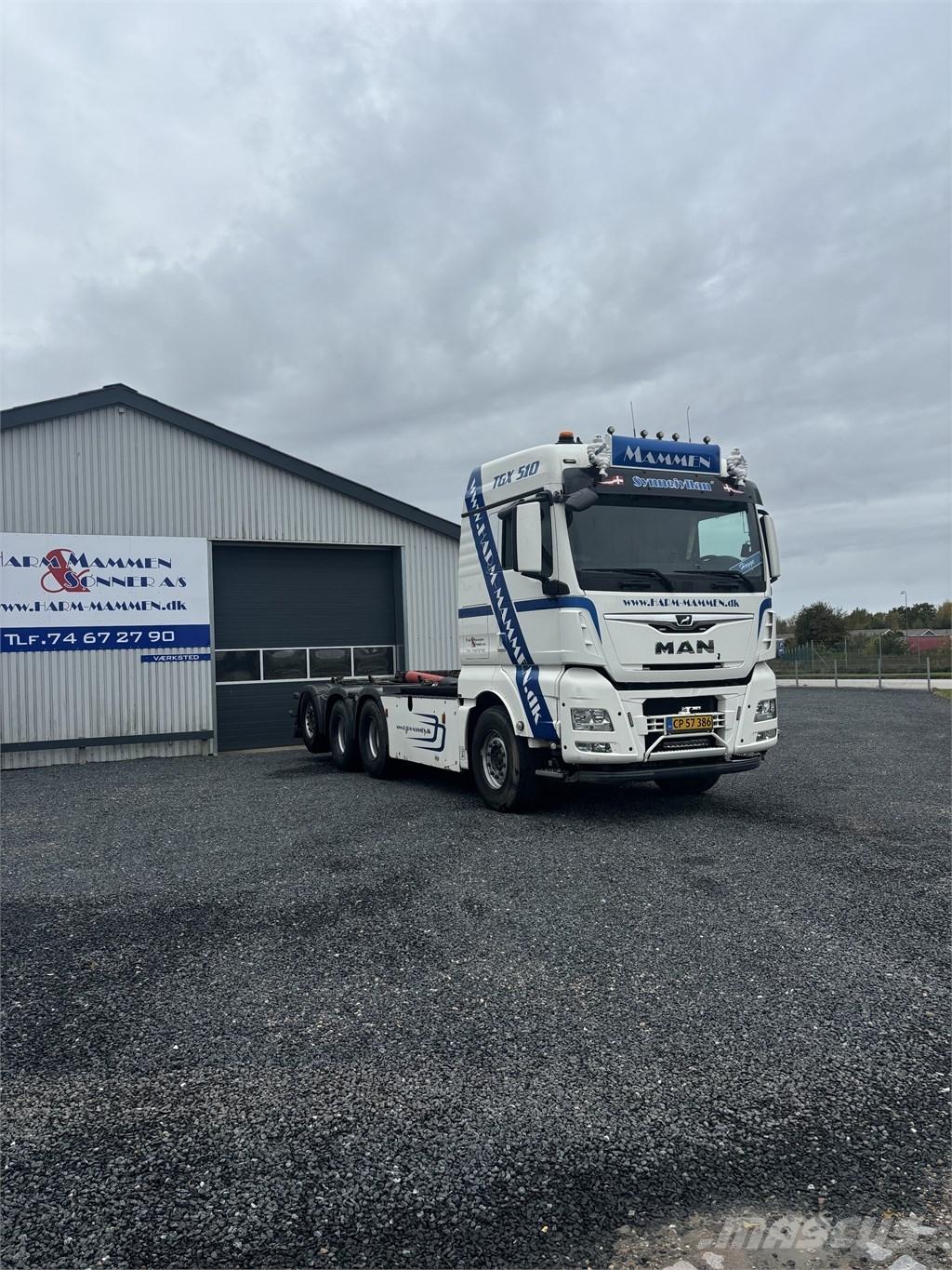 MAN TGX 35.510 Lastväxlare/Krokbilar