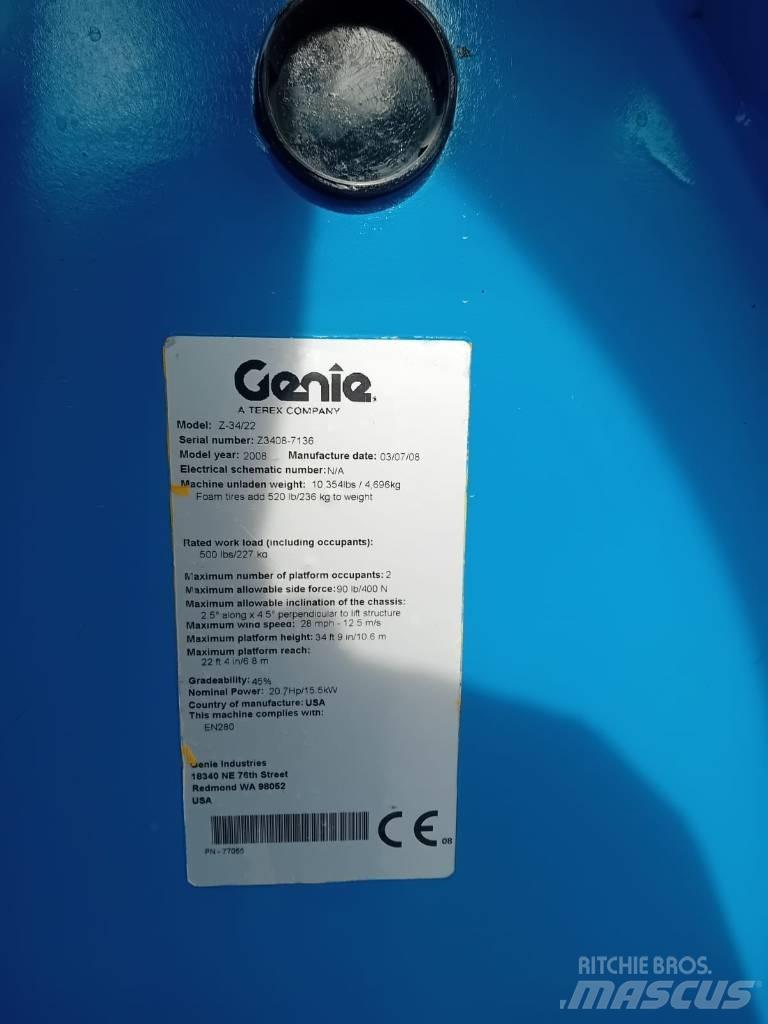 Genie Z 34/22 N Bomliftar