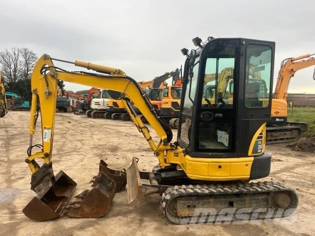 Komatsu PC 26 MR-3 Minigrävare < 7t