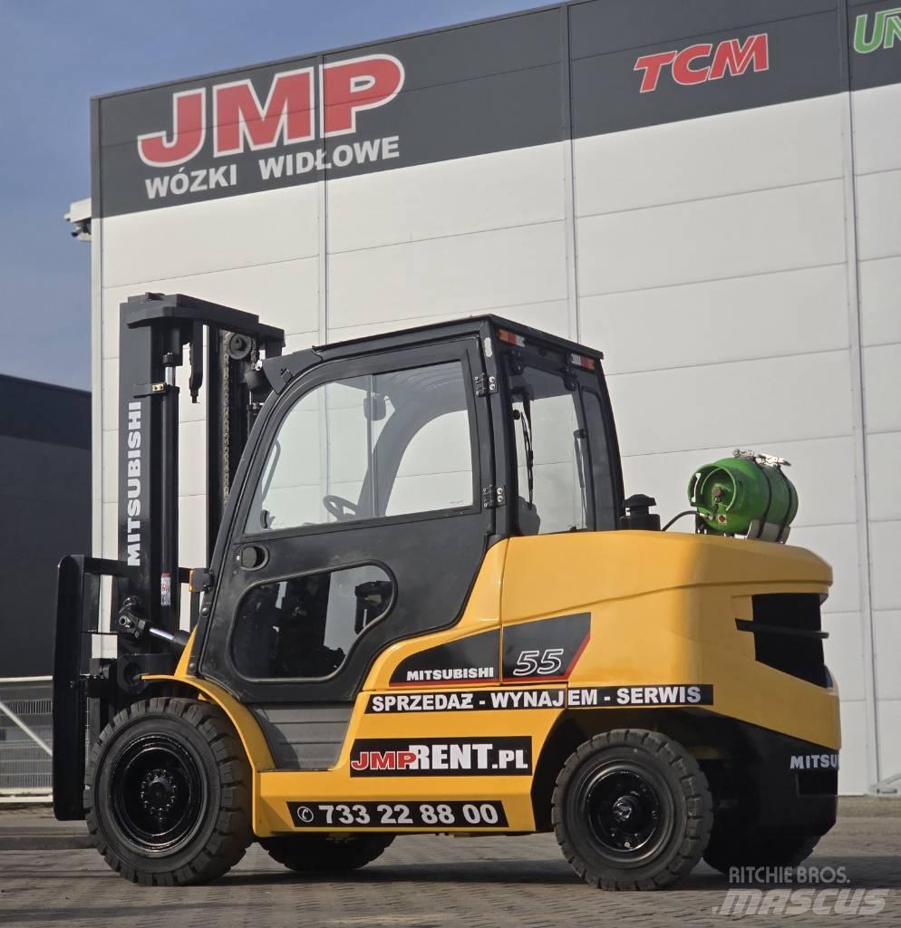 Mitsubishi FG 55 NT Gasolmotviktstruckar