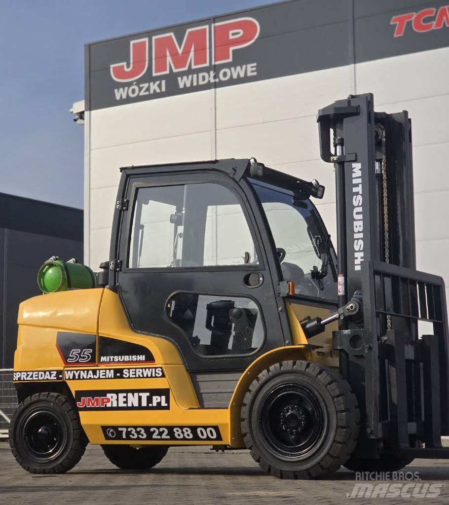 Mitsubishi FG 55 NT Gasolmotviktstruckar