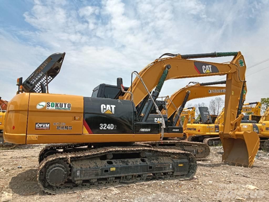 CAT 324D2 Midigrävmaskiner 7t - 12t