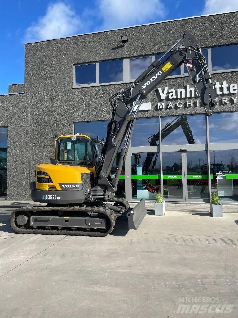 Volvo ECR 88 D PRO Midigrävmaskiner 7t - 12t