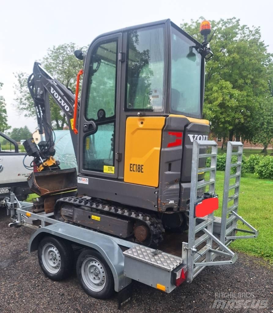 Volvo EC 18 E Minigrävare < 7t