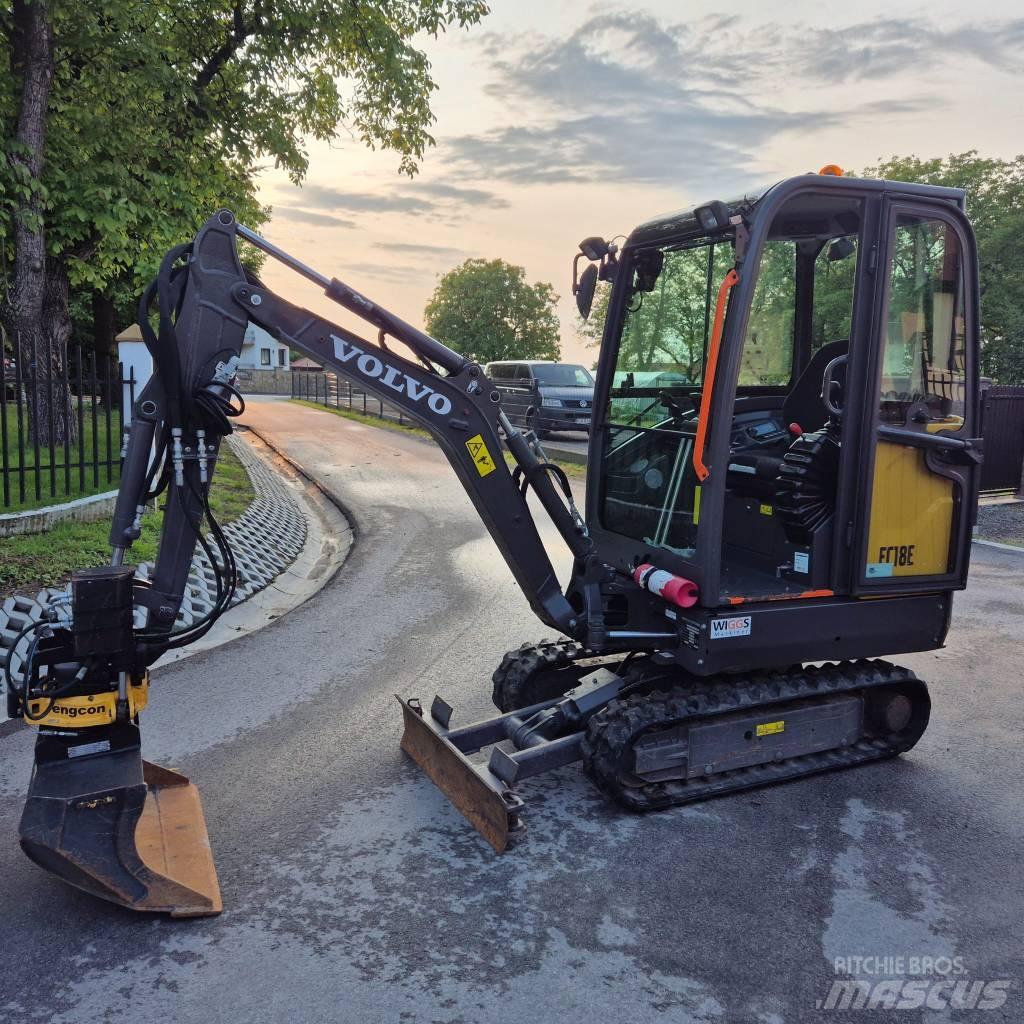 Volvo EC 18 E Minigrävare < 7t
