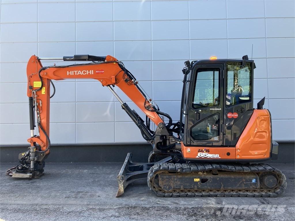Hitachi ZX 65 USB-6 Minigrävare < 7t