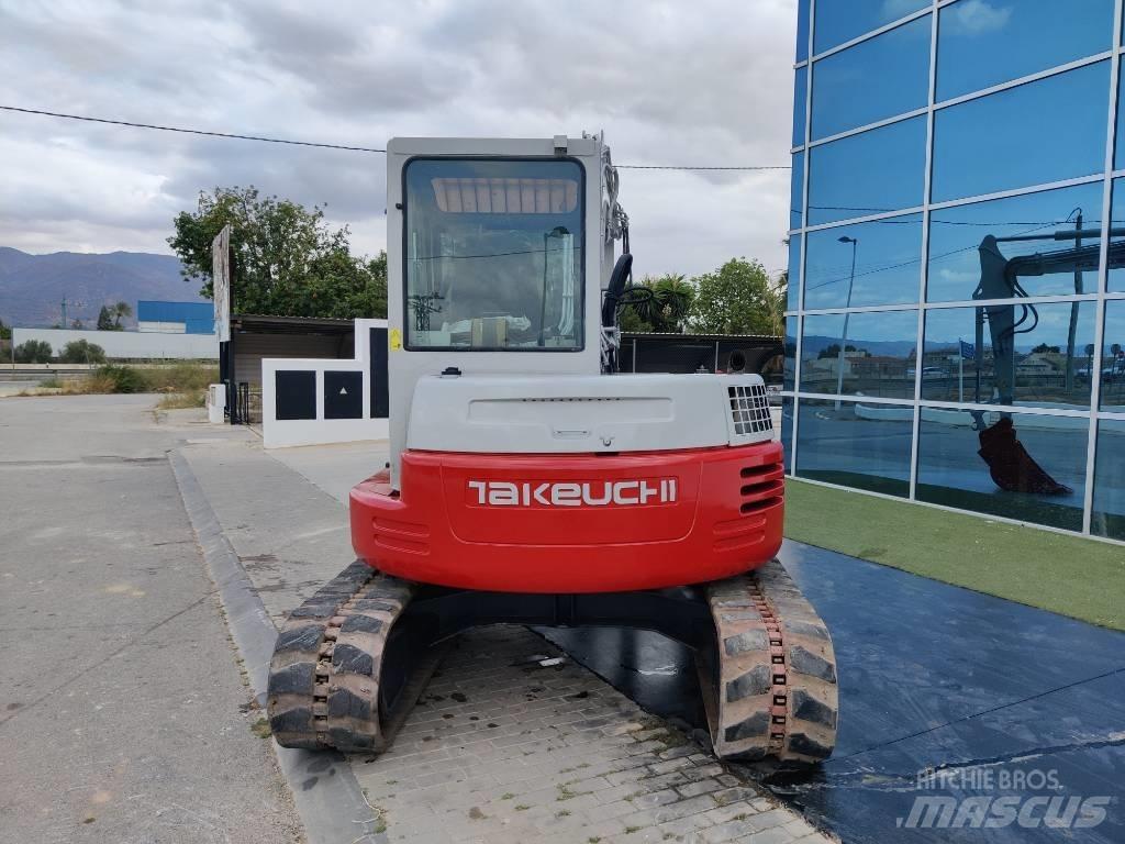 Takeuchi TB 80 FR Minigrävare < 7t