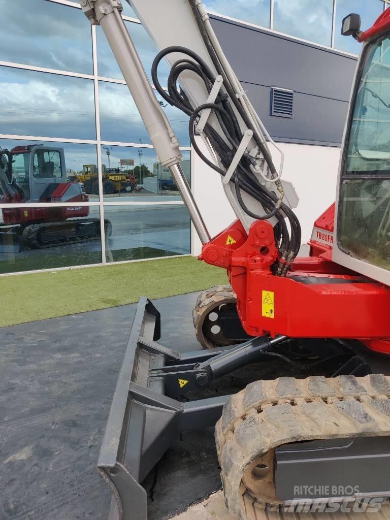 Takeuchi TB 80 FR Minigrävare < 7t