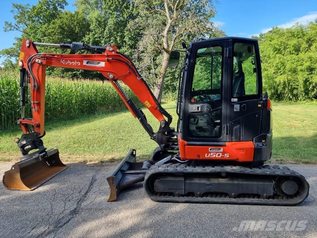 Kubota U 50-5 Minigrävare < 7t