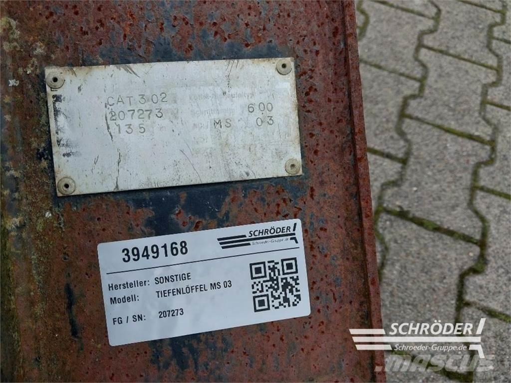  TIEFENLÖFFEL MS 03 Lastarredskap