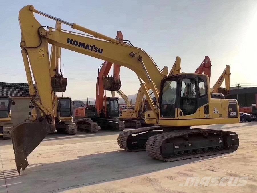 Komatsu pc220-7 Bandgrävare