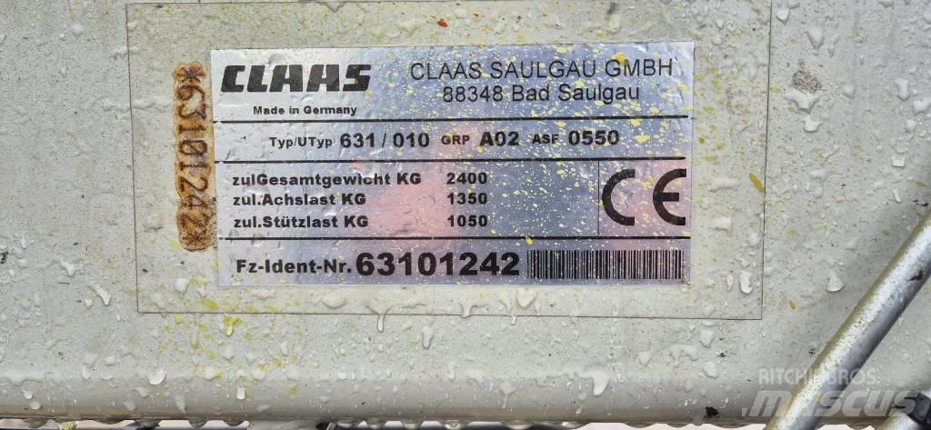 CLAAS Volto 1320 T Vändare och luftare