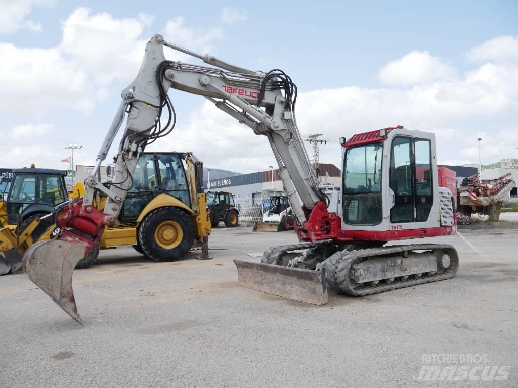 Takeuchi TB 175 Midigrävmaskiner 7t - 12t
