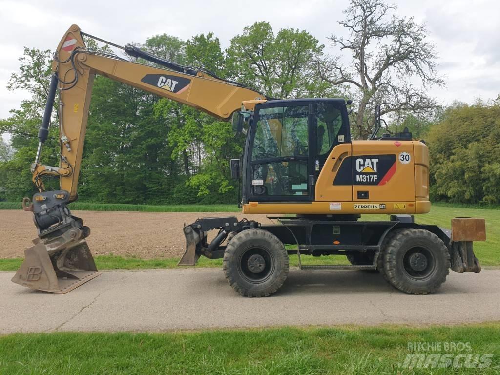CAT M 317 F Hjulgrävare