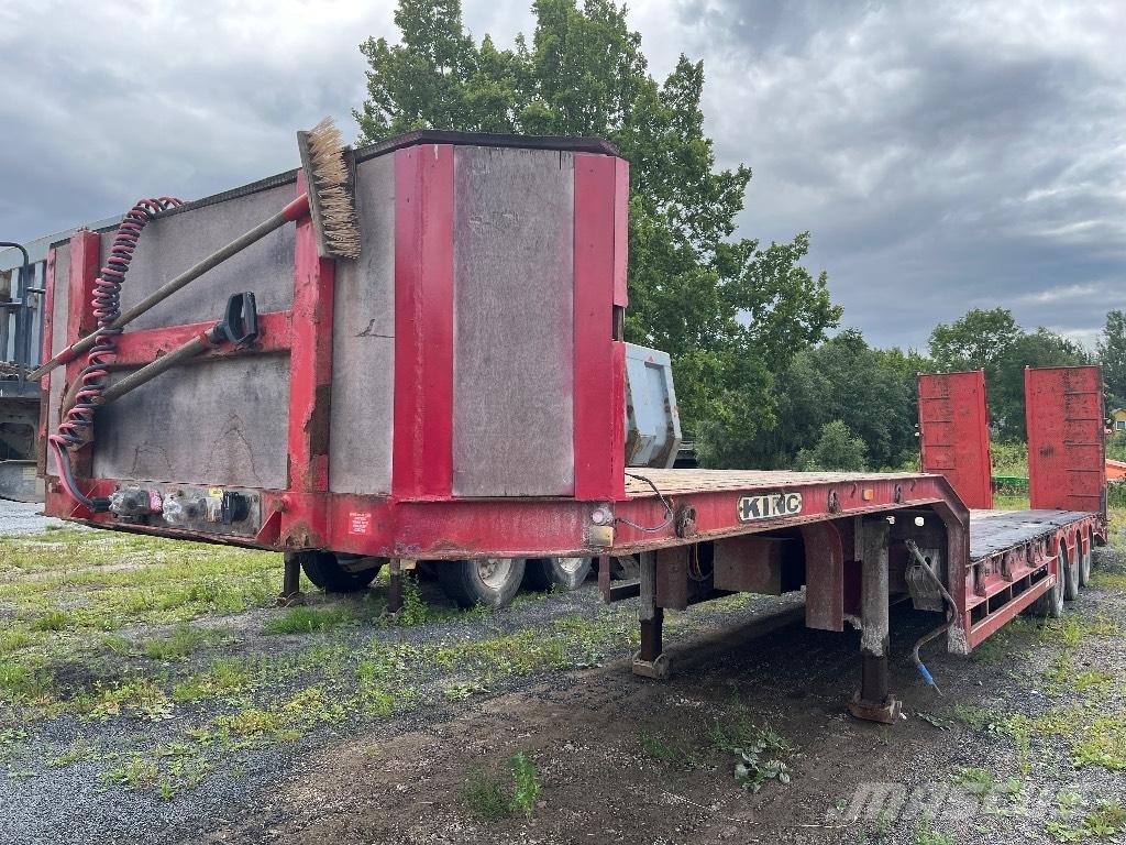King GTS 44/3 Låg lastande semi trailer