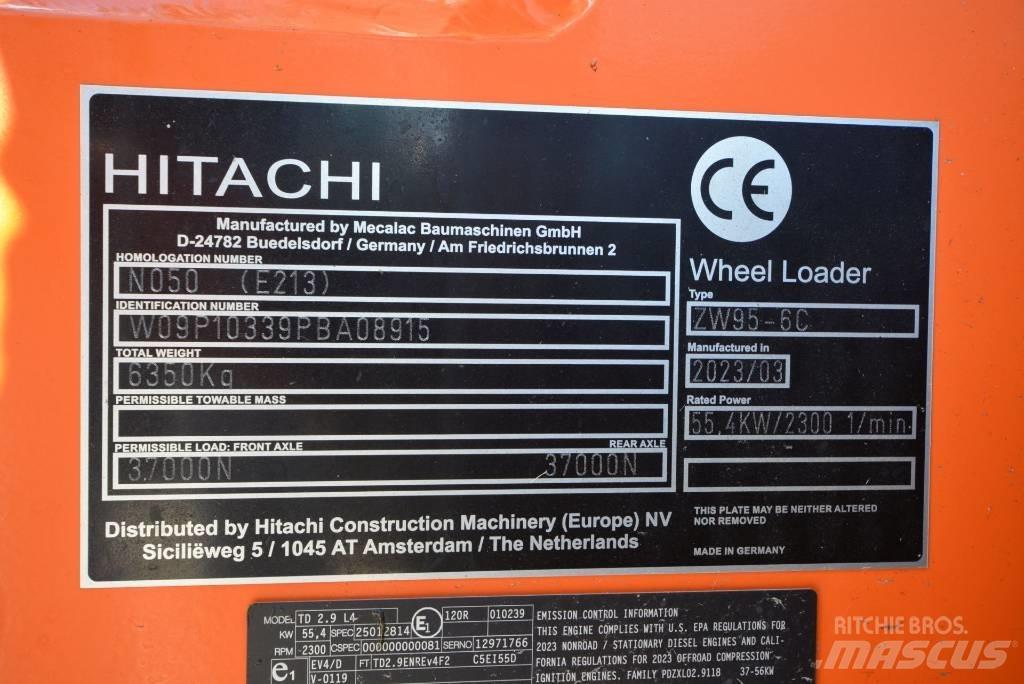 Hitachi ZW 95-6 C Hjullastare