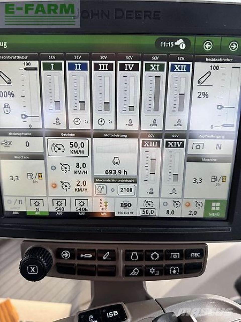 John Deere 6r150 Traktorer