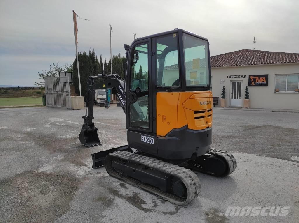 Volvo ECR 25 D Minigrävare < 7t