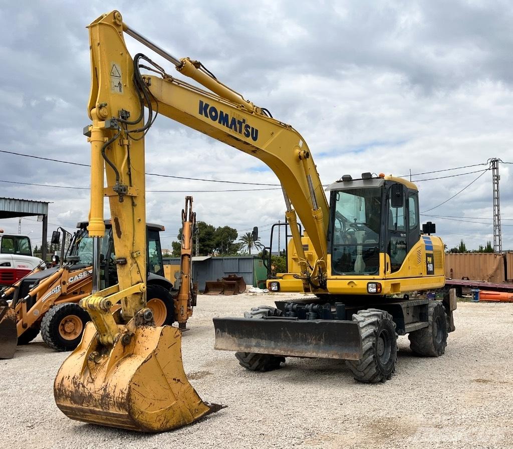 Komatsu PW 160 Hjulgrävare