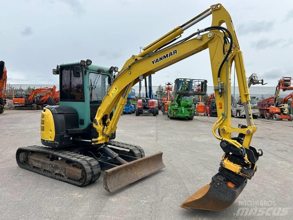 Yanmar Vio 57-U Minigrävare < 7t
