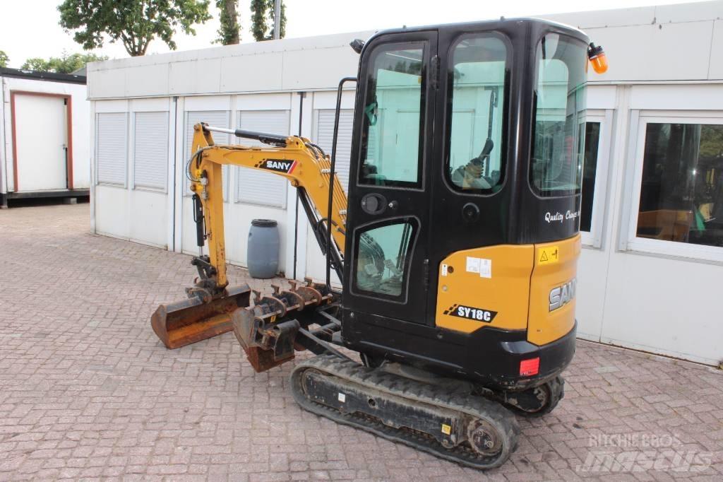 Sany SY 18 C Minigrävare < 7t