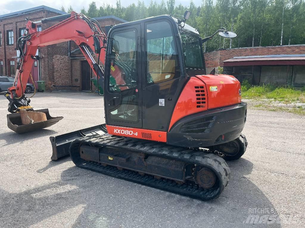 Kubota KX 080-4 Midigrävmaskiner 7t - 12t